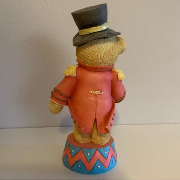 Cherished Teddies figurine Bruno “Step Right up and Smile” ringmaster bear - Picture 4 of 6